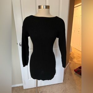Black Lulu’s Sweater Dress XS